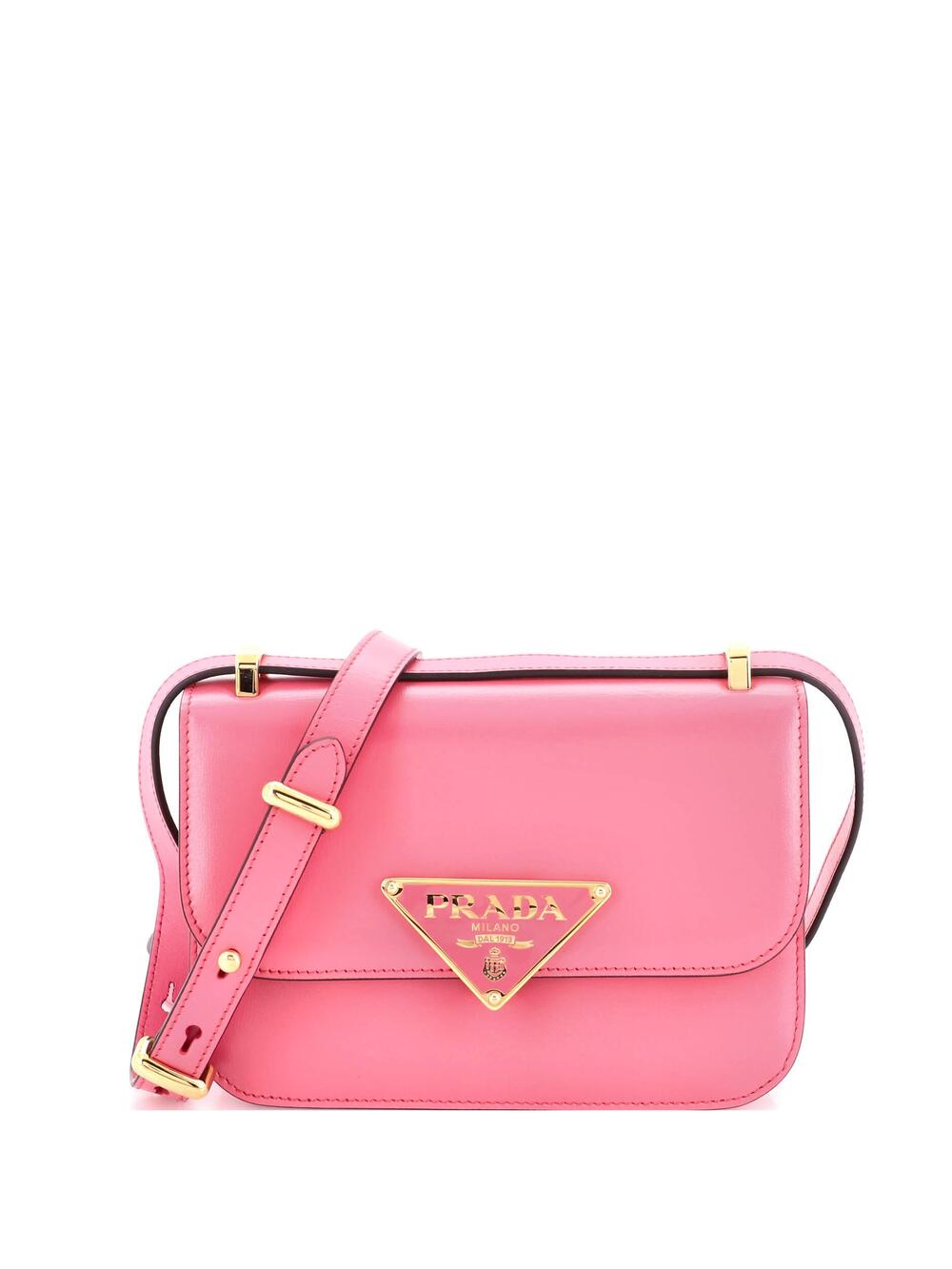 Prada Embleme Triangle Logo Flap Bag #364373P14B